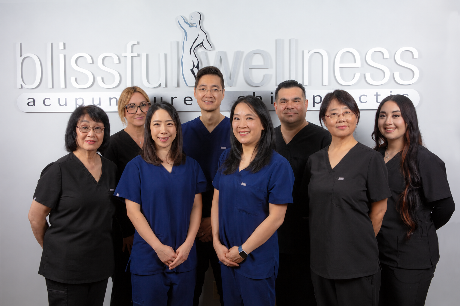 Blissful Wellness acupuncture and chiropractic team in Rancho Cucamonga