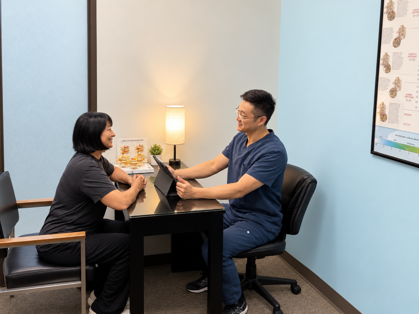 Doctor discussing a patient’s concerns